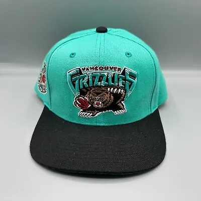 Vancouver Grizzlies Mitchell & Ness Snapback Cap Hat Teal Basketball NBA • $24.99