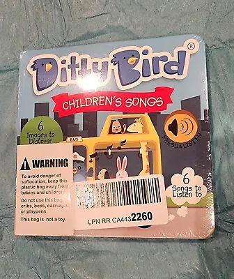 DITTY BIRD Learning Songs Nursery Rhymes Book For Babies Sound Book New • $13.99