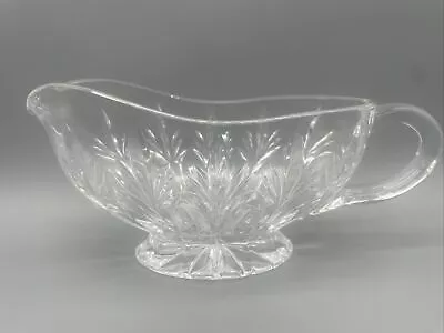 Marquis By Waterford Crystal CANTERBURY Sauce/Gravy Boat W/BOX 40003061 • $34.99