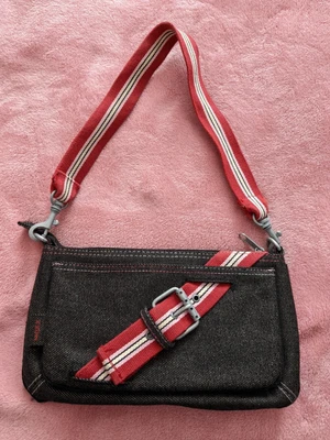 £24.99 • Buy Mexx Denim Blue Shoulder Bag - Detachable Strap - Vintage Y2K Fashion Trend