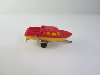 Vintage Majorette Boat And Trailer 2147 • $6.17