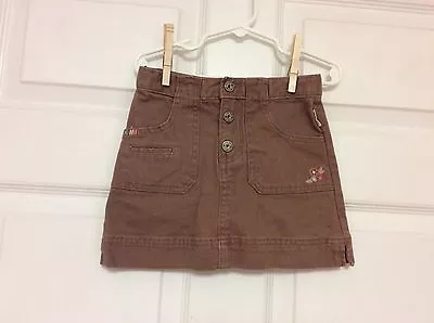 Osh Kosh Girls Skirt With Shorts Size 6 Light Brown Shorts Built In 105 • $6.99