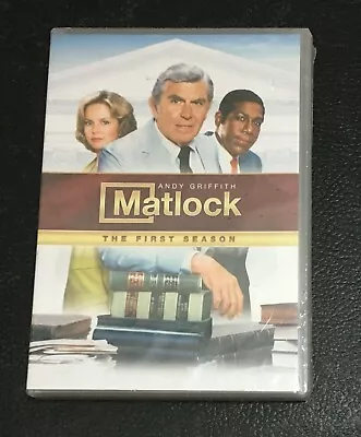 Matlock - The Complete First Season 7-Disc DVD Set Andy Griffith NEW SEALED  • $10.91