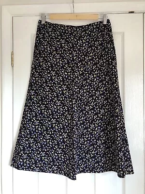 Laura Ashley Needlecord Skirt Size 10 • £2