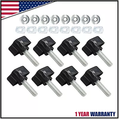 For Jeep Wrangler YJ TJ JK Universal Easy On Off Hard Top Fasteners Nuts Bolts  • $8.88