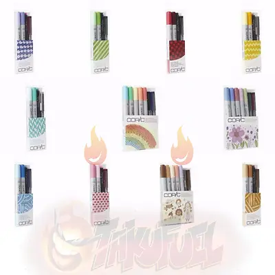 Copic Marker Doodle Pack - CIAO Multiliner Glitter Pen Set [SELECT SET] • $25.93