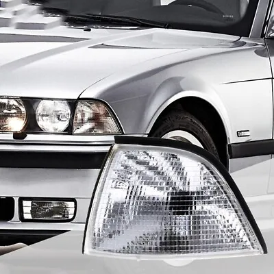 Fit For BMW E36 3-SERIES 2DR 92-98 COUPE CONVERTIBLE EURO CORNER LIGHTS CLEAR • $29.58
