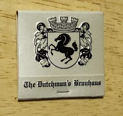 Matchbook Ephemera Vintage The Dutchman's Brauhaus Manahawkin NJ Deutches Essen  • $19.99