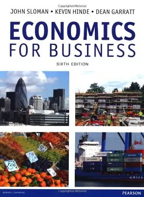 Economics For Business With MyEconLab Access CardMr John Sloman • £3.34