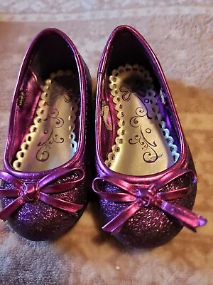 £8.08 • Buy Toddler Girls Size 4 Magenta Glitter NEW Dress Shoes Children's Place
