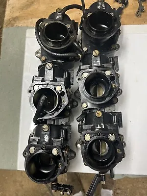 Evinrude Johnson 200 225HP Carburetors 436551 436550  (94-96) SET Of 6 V6 • $350