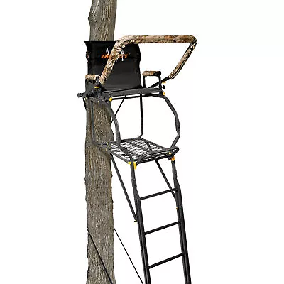 Muddy The Skybox Deluxe 20 Ft 1 Person Deer Hunting Ladder Tree Stand (Open Box) • $274.39