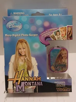 Hannah Montana Micro Digital Photo Keeper Storage Necklace Multiclip NEW • $12.99