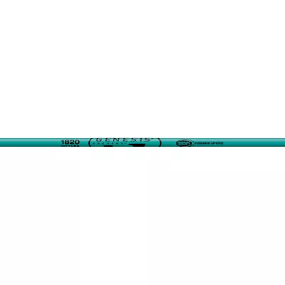 $49.99 • Buy 6 - Easton XX75 Teal Genesis NASP Arrows W/ 3  Vanes 