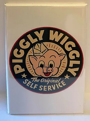 Piggly Wiggly Magnet 2 X3  Refrigerator Locker Advertisement Retro Food • $6.95