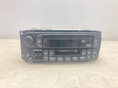 Grand Cherokee Tons More Oem Rbp Cd Cassette Player Radio P05064125ad • $89.99