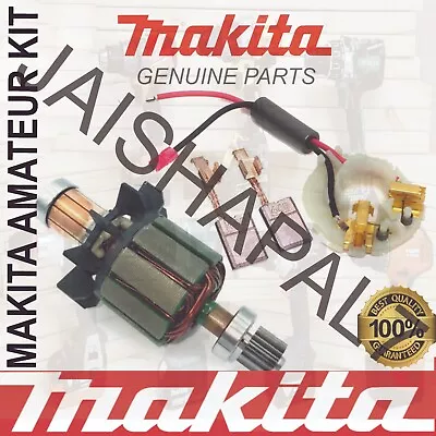 Makita Cb440 Brushes 638849-4 Holder 619165-3 Armature Motor - Bdf451 Bhp451 • $33.58