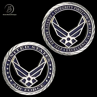 Air Force Core Values Hollow Commemorative Challenge Coin • $9.08