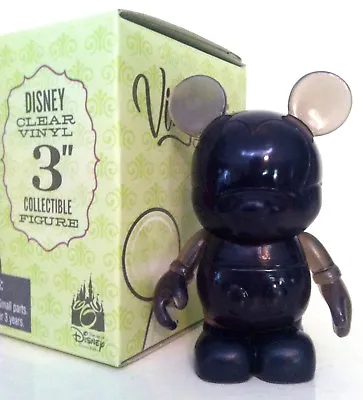 Disney Vinylmation 3  Clear Series Black 2009 Collectible Toy Vinyl Figure New • $18.99