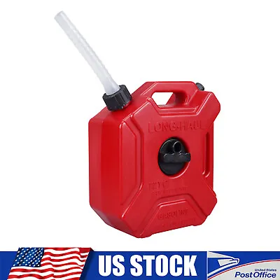 1.3Gallon 5L Extra Gas Can Petrol Spare Tank Container For Car For Motorcycles • $38.99