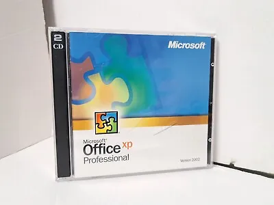 Microsoft Office XP Professional Version 2002 W/ Product Key Genuine • $24.89