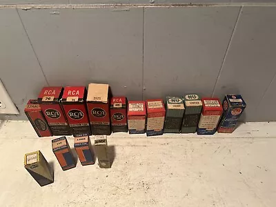 Lot Of 15 Vintage Vacuum Tubes New In Boxes RCA NU Ken-Rad Tung-Sol Untested • $24.95