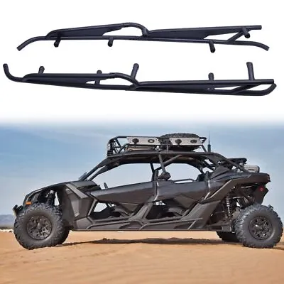 Nerf Bars Rock Sliders For 2017-2024 Can-Am Maverick X3 Max - 4 Seater 715003888 • $249.99