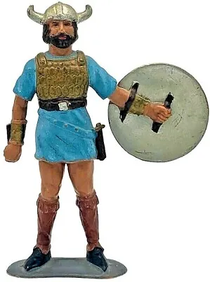 Vtg. 1963 MARX PLAYSETS LOUIS MARX VIKING FIGURE Medieval Ages 6  Collectible  • $25.58
