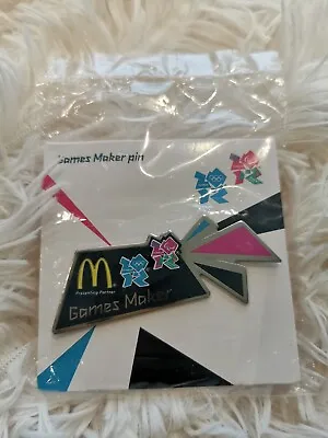 London 2012 Olympics Games Maker Pin Badge • £5