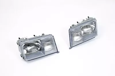 Euro Headlights For Mercedes W124 MB L&R 200 230 260 300 320 500 E Early Model • $649.99