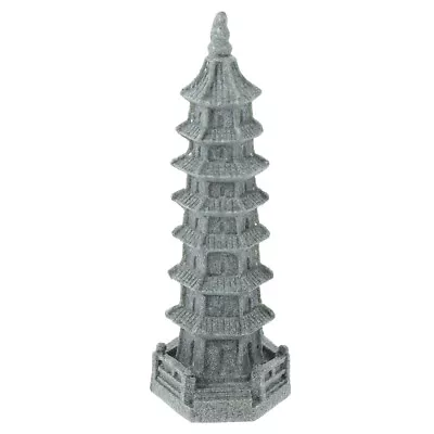  Sandstone Simulated Wenchang Tower Japanese Pagoda Model Garden Ornament • £8.99