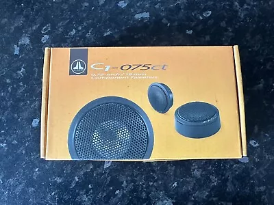 JL Audio C1-075CT 0.75  19mm Car Component Tweeters & Crossovers 50w RMS Pair • £60