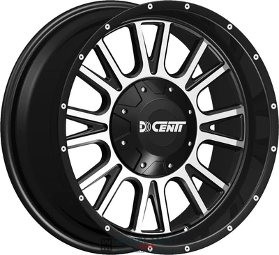 Dcenti DW29 Black Insert / Accent For 24 Inch Wheel - Single Replacement Insert - Paintable Surface