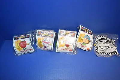 5 Differen NEW McDonalds 1992 Food Fundamentals Transformers Set Happy Meal  Toy • $8.99