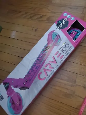 Madd Gear Carve 100 Alloy Folding Kick Scooter Pink  • $20