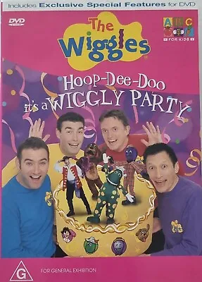 The Wiggles - Hoop Dee Doo It's A Wiggly Party DVD (Region 4 2001) Free Post • $29