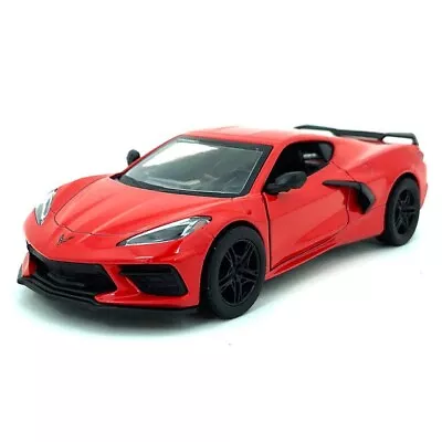 5432) Kinsmart 1:36 Scale  -5  . 2021 Corvette C8 - Diecast Toy Car. Red Color  • $10.25