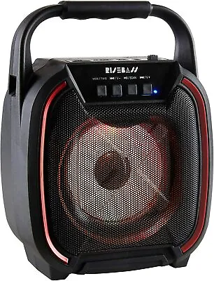 Portable Mini Bluetooth Speaker USB/SD/FM Radio Flashing Party Lights  With Hand • $14.99