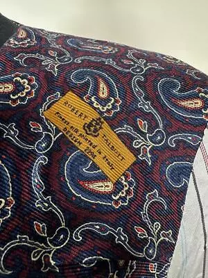 ROBERT TALBOTT PAISLEY SILK LINING! MYSTERY BESPOKE Blue BLAZER 44 Us • $9.99