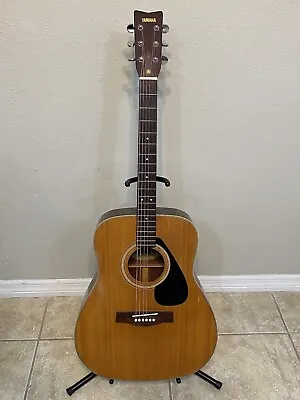 Vintage 1977 Yamaha FG-335 Acoustic Guitar Six String Right Handed • $249.99