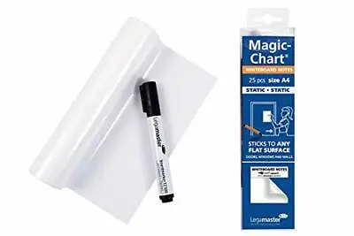£15.44 • Buy UK Legamaster 7 159100 A4 A4 Magic Chart Whiteboard Roll White Crea High Qualit