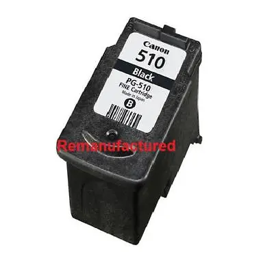 REM PG-510 PG510 Black Ink Cartridge For Canon MP240 MP270 MP490 MP495 • $19.98