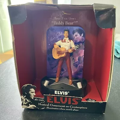 ELVIS PRESLEY Christmas Centerpiece Sound Does Not Work!!! • $15