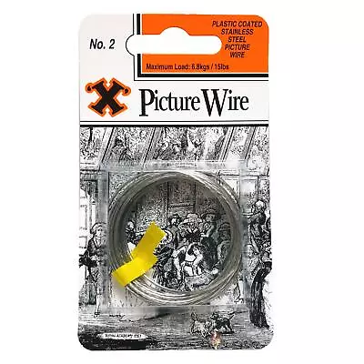 £0.99 • Buy X Picture Hanging Wire Stainless Steel 3m No.2