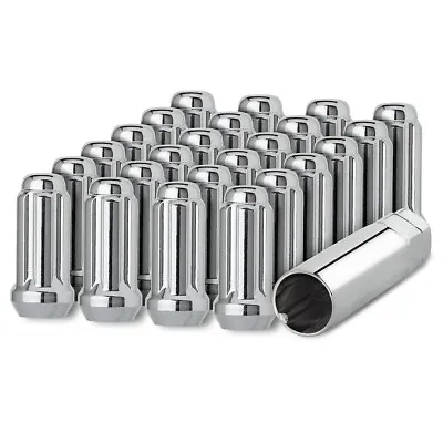 Chrome Lug Nuts For 2004-2014 Ford F-150 With Aftermarket Wheels • $45