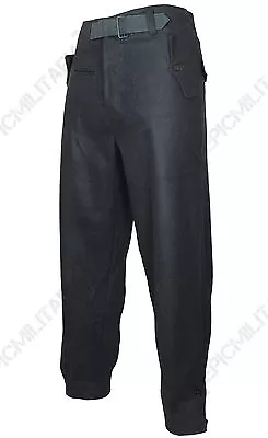 German Army Panzer Trousers (All Sizes) - Black Wool WW2 Repro Heer Uniform New • $183.65