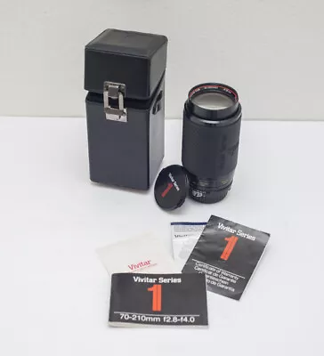 Vivitar 70-210mm F2.8-4 Series 1 For Nikon In Excellent Condition • $119.99