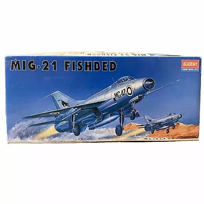 Mig-21 Fishbed Model Plane Kit ~by Academy ~No. #1618 ~ 1/72 Scale ~NEW Complete • $19.91