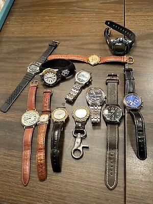 WITTNAUER 2000 VINTAGE AUTOMATIC MENS WATCH And Others Lot Of Watches • $73.59