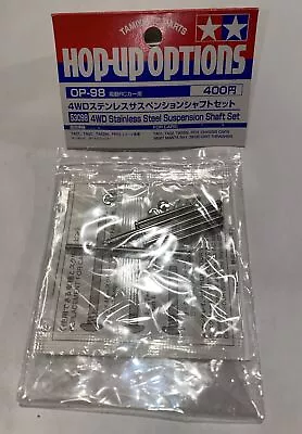 53098 Tamiya RC 4WD STAINLESS SUSP SHAFT Set TA02/TA03/TA04/TB01/TL01/David Jun • $14.99